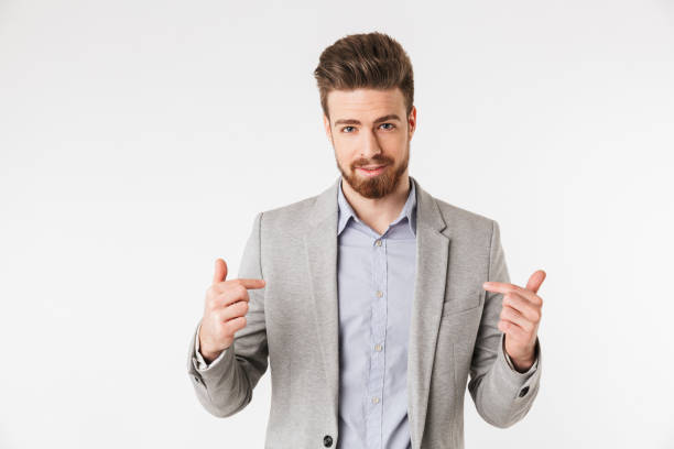 istock Portrait of a smiling young man 1285456704