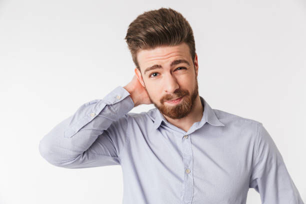 istock Portrait of a pensive young man 1285456911