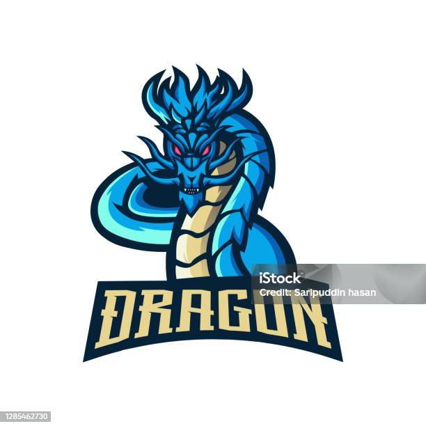 Dragon Logo Stock Illustration - Download Image Now - Dragon, Gambling, Logo  - iStock