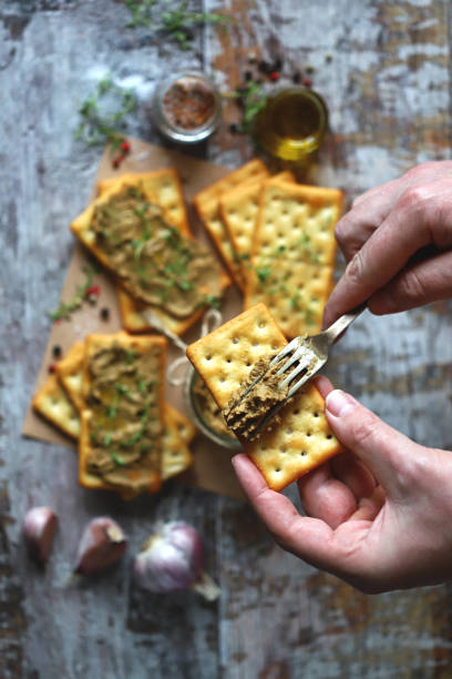 istock Tasty fresh homemade liver pate. 1285466457