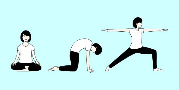 istock Fitness woman doing yoga. 1285476146