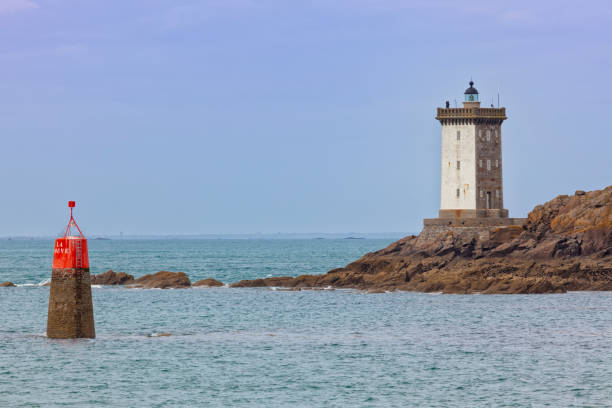 istock Kermorvan lighthouse at Le Conquet, Brittany 1285478194