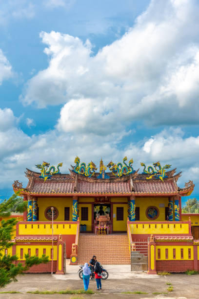 Cilacap, Central Java, Indonesia - February 5, 2019: The Ma Co Po temple or the temple of \