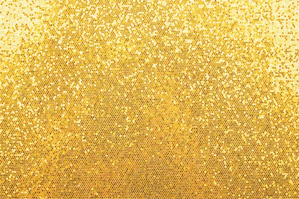 Vector illustration of Abstract background texture of golden glitter