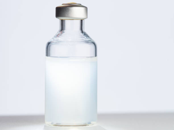 istock Medical vial close-up 1285489347