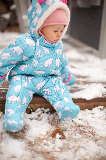 istock cute infant in the snow 1285490590