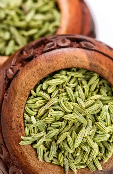 Green Fennel Seeds, Indian Spice  Shot