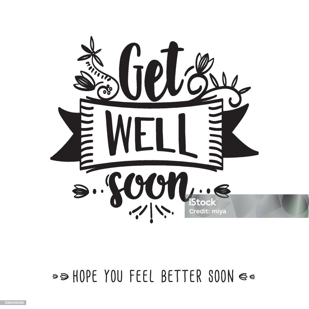 Get Well Soon Vector Illustration Stock Illustration - Download ...