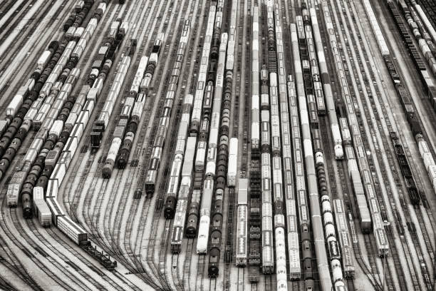 istock Railroad Yard Aerial 1285497917