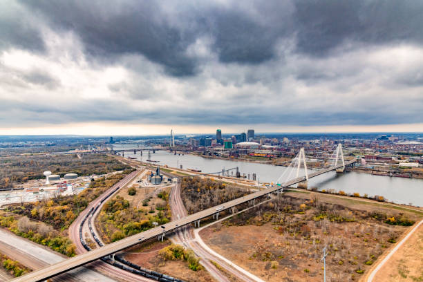 istock St. Louis Missouri Aerial 1285498456