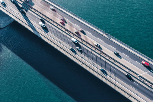 istock rush hour traffic on modern brige over water 1285500301