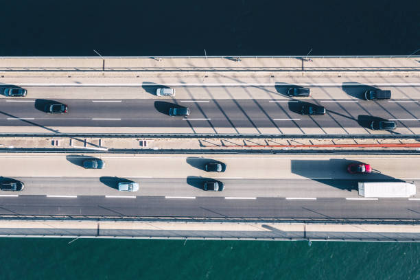 istock rush hour traffic on modern brige over water 1285500439