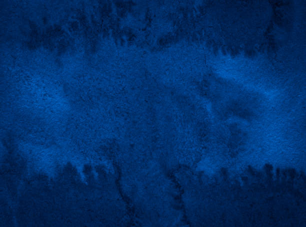 istock Space blue watercolor. Saturated Background for the site, postcards, posters, congratulations. 1285501574