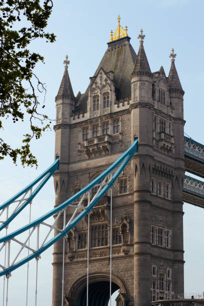 istock Tower Bridge detail in a sunny day 1285519284