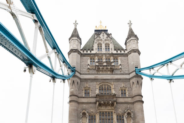 istock Tower Bridge detail in a sunny day 1285519300