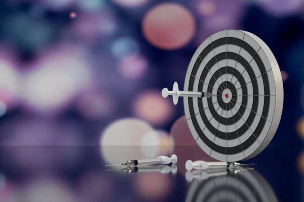istock Vaccine, Syringe on Dartboard, Covid-19, Coronavirus Concept 1285520534