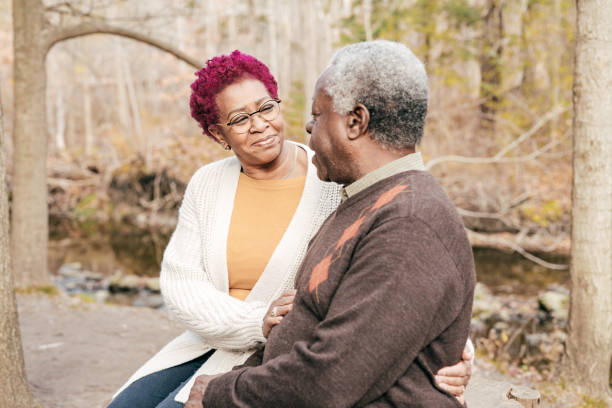 istock Senior couple spending time outdoor 1285523409