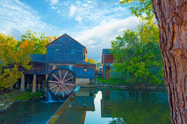 Mill-Grist Mill on the Pigeon Forge River-built 1830-Piigeon Forge Tennessee