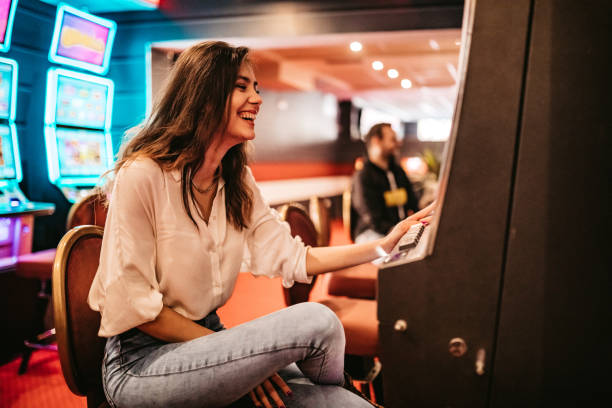 8,900+ Playing Slot Machine Stock Photos, Pictures & Royalty-Free Images -  iStock | Couple playing slot machine, Woman playing slot machine, Person playing  slot machine