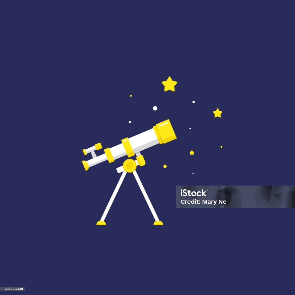Ilustración de Telescopio De Dibujos Animados Blancos En Busca De Estrellas U Oportunidades Mirando Al Espacio y más Vectores Libres de Derechos de Aprender - iStock Ilustración de Telescopio De Dibujos Animados Blancos En Busca De Estrellas U Oportunidades Mirando Al Espacio y más Vectores Libres de Derechos de Aprender - iStock