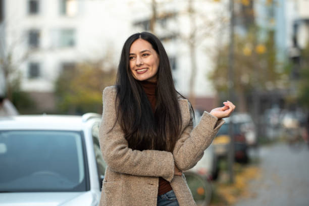 istock Smiling woman outdoor 1285537132