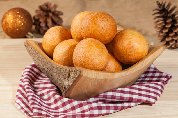 istock Colombian fritters, cheese balls, and corn flour. 1285553776