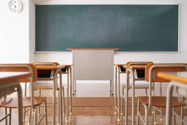 istock Image of a Japanese school classroom 1285568877