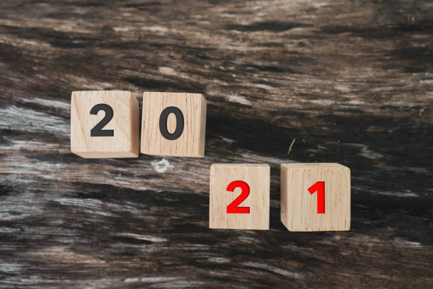 istock New year 2021 is coming creative inspire idea concept background. New start for planing or set new resolution in life .Business solution. 1285574120