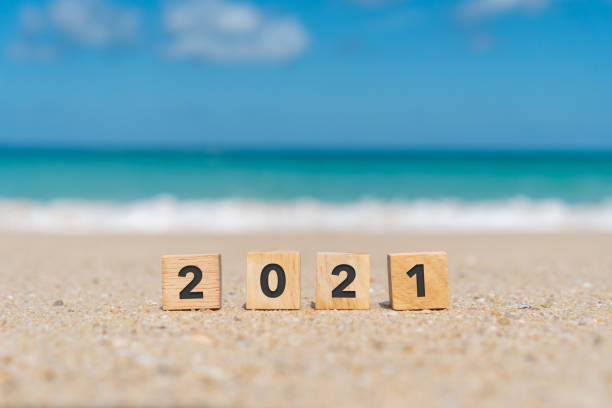 istock New year 2021 is coming creative inspire idea concept background. New start for planing or set new resolution in life .Business solution. 1285574121
