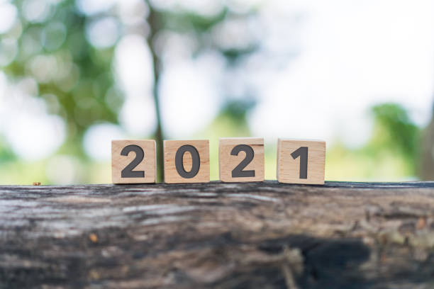 istock New year 2021 is coming creative inspire idea concept background. New start for planing or set new resolution in life .Business solution. 1285574131
