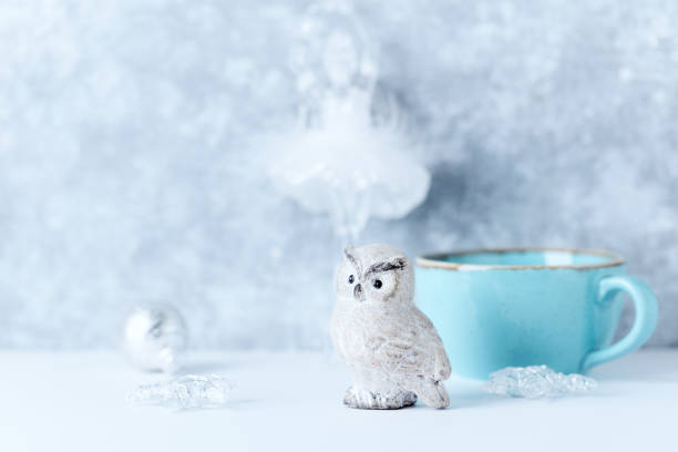 istock Christmas decoration. Bright wooden background. Close up. 1285585384