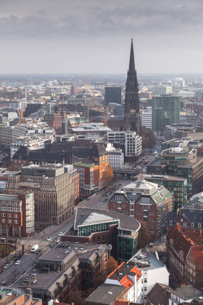 istock Hamburg, Germany. Aerial view at daytime 1285588172