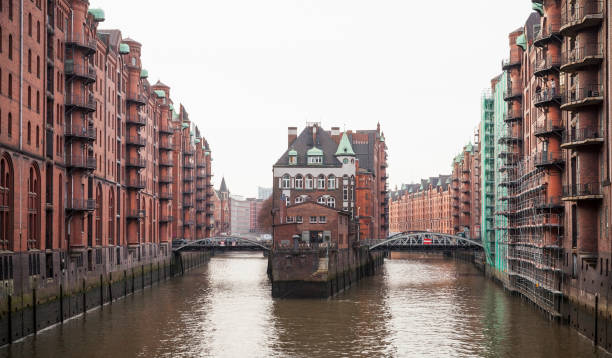 istock Speicherstadt view at daytime, Hamburg 1285588195