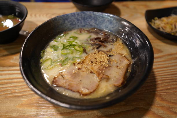 istock Japanese ramen with amazing broth and char siu 1285594170