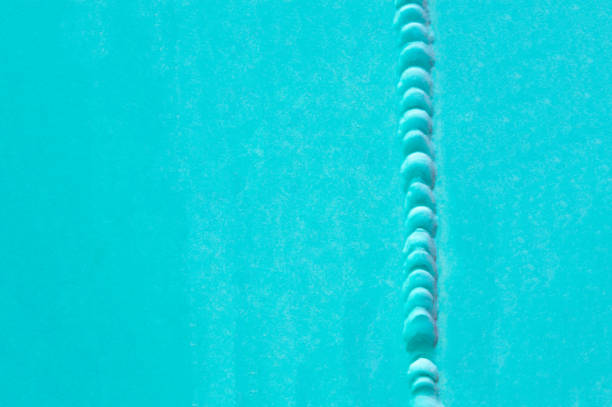 metal texture background with a weld painted blue,  industrial background texture