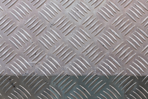 Non-slip metal panel.