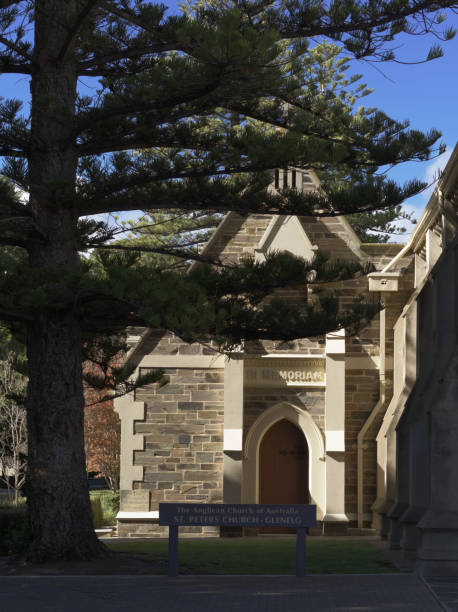 istock Outer wall of St Peter's Anglican Church 1285602843