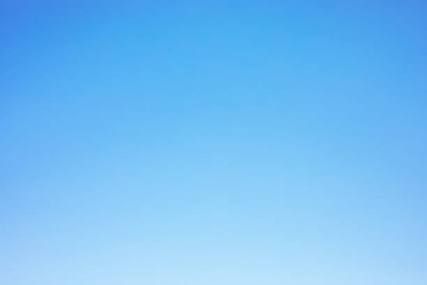 istock Clear blue sky background and empty space for your design, no cloud 1285603594