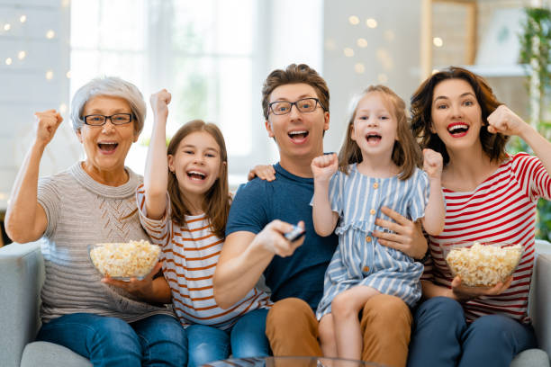 istock Happy family spending time together. 1285604129