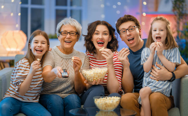 istock Happy family spending time together. 1285604157