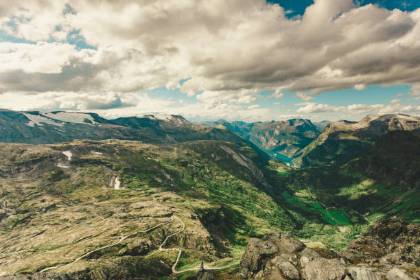 istock Geirangerfjord from Dalsnibba viewpoint, Norway 1285605399