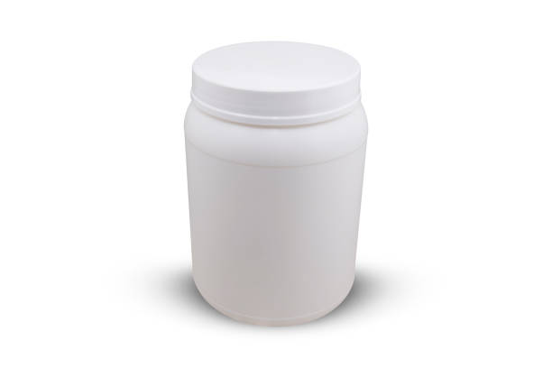 istock Sport supplement jar isolated on white background 01 1285612829