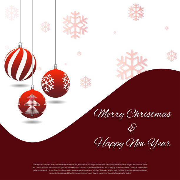 istock Merry christmas and happy new year background with realistic christmas elements 1285619798