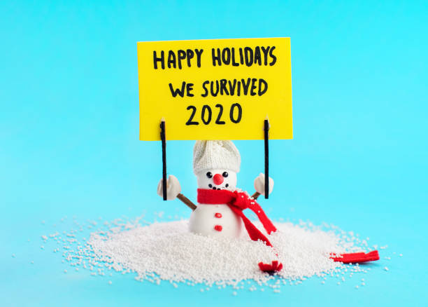 istock Happy holidays. New year minimal concept 1285619868