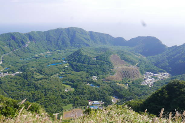 istock Aogashima island in Tokyo, Japan 1285638590