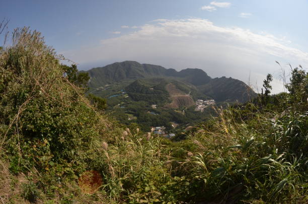 istock Aogashima island in Tokyo, Japan 1285639401