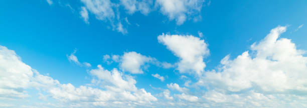 istock White clouds and blue sky in summertme 1285647123