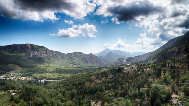 istock Aerial view of beautiful nature 1285652441