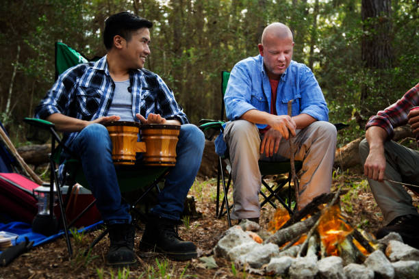 istock Outdoor Adventure.  Multi ethnic group hiking and camping out. 1285659611