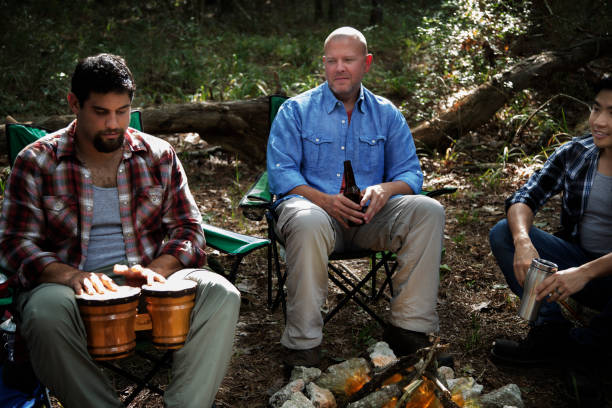 istock Outdoor Adventure.  Multi ethnic group hiking and camping out. 1285659639